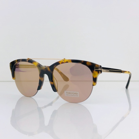 New TOM FORD Adrenne Rounded Sunglasses - Picture 5 of 16